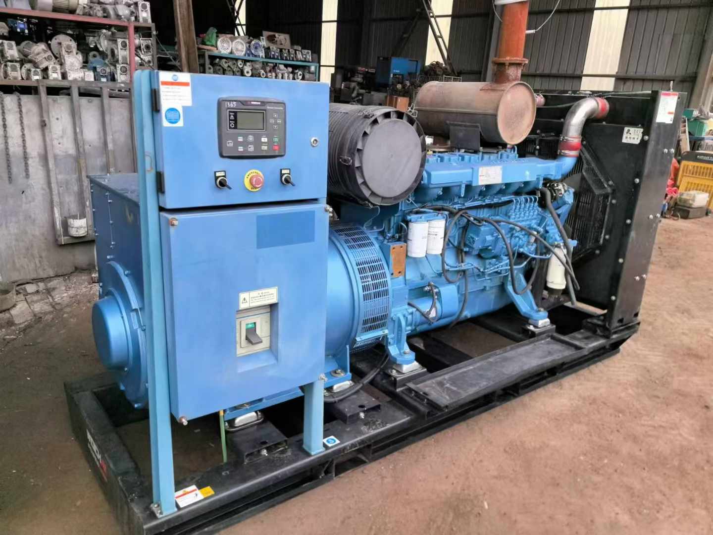 前锋500kW 柴油发电机组可带动设备功率的计算公式是什么？